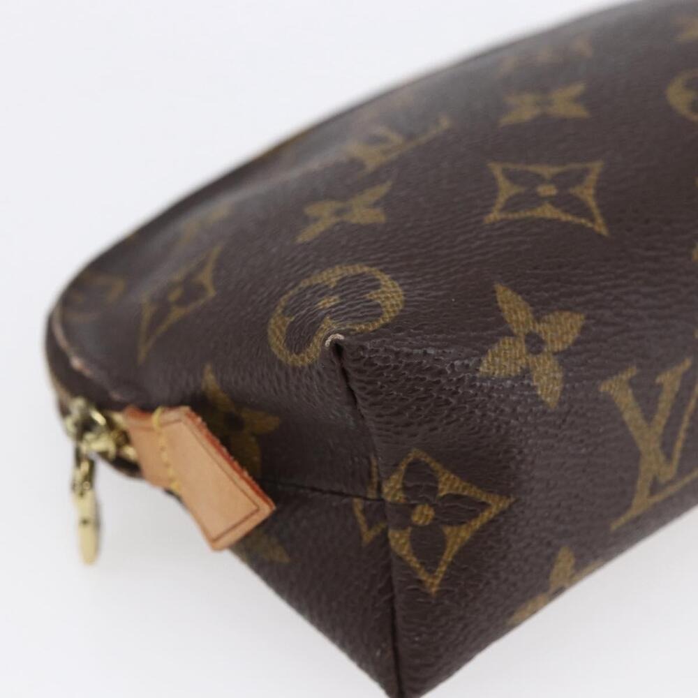 LOUIS VUITTON Monogram Pochette Cosmetic PM Cosmetic Pouch M47515 LV Auth BA8070 - Picture 14 of 16